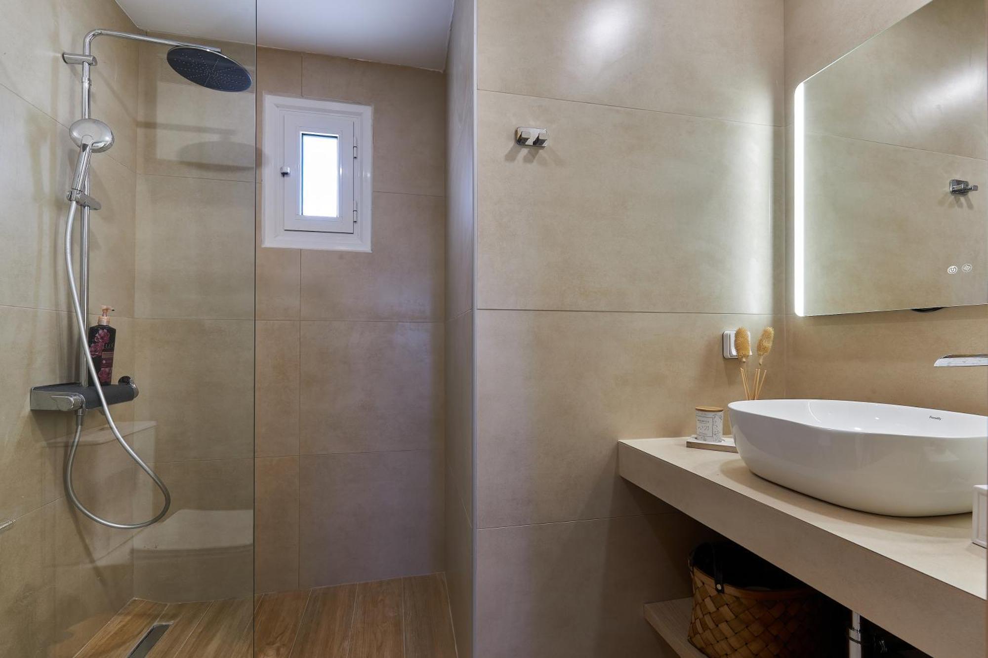 Spacious Villa With Private Eco-Pool And Panoramic Sea View Agia Pelagia Exteriér fotografie